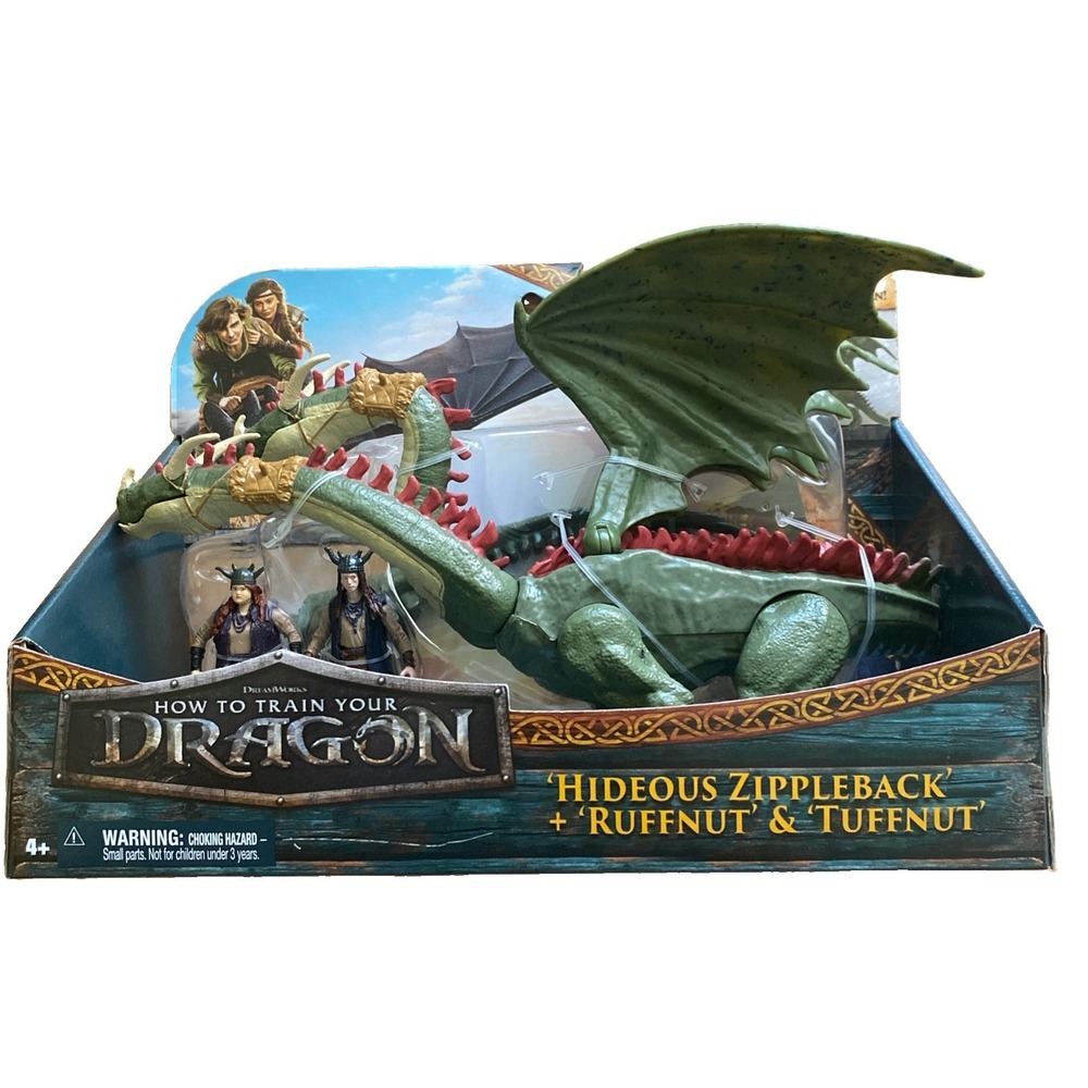 2025 How to Train Your Dragon Hideous Zippleback Ruffnut & Tuffnut NEW